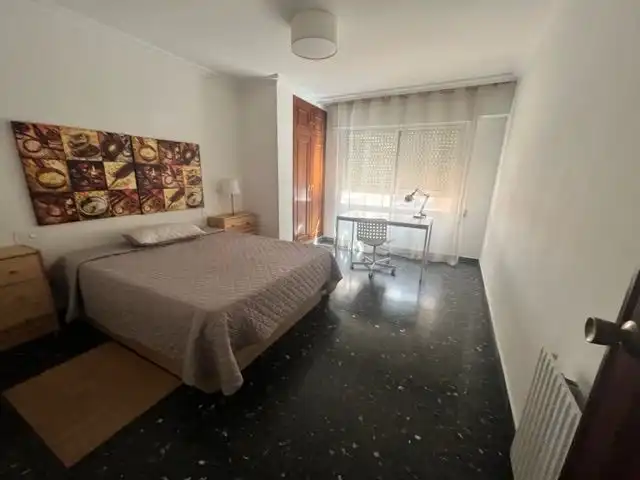 Schlafzimmer von Wohnung zur Miete in Alcoy / Alcoi mit Heizung, Terrasse und Möbliert