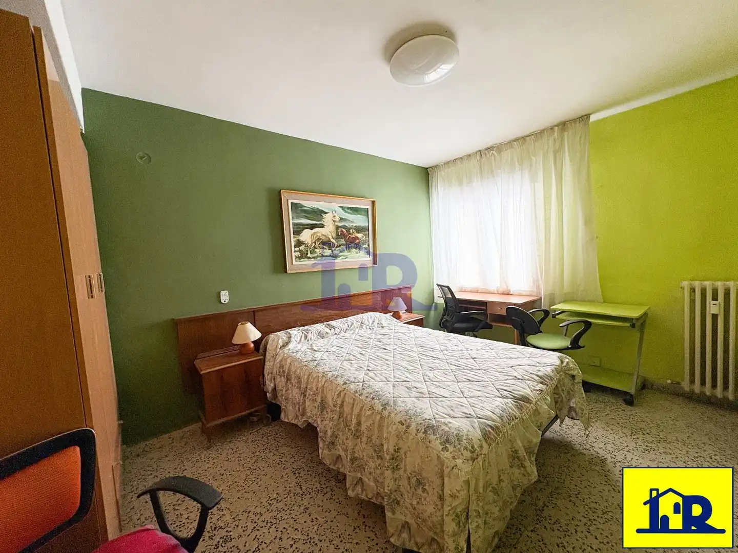 Schlafzimmer von Wohnung zur Miete in Cuenca mit Heizung, Terrasse und Möbliert