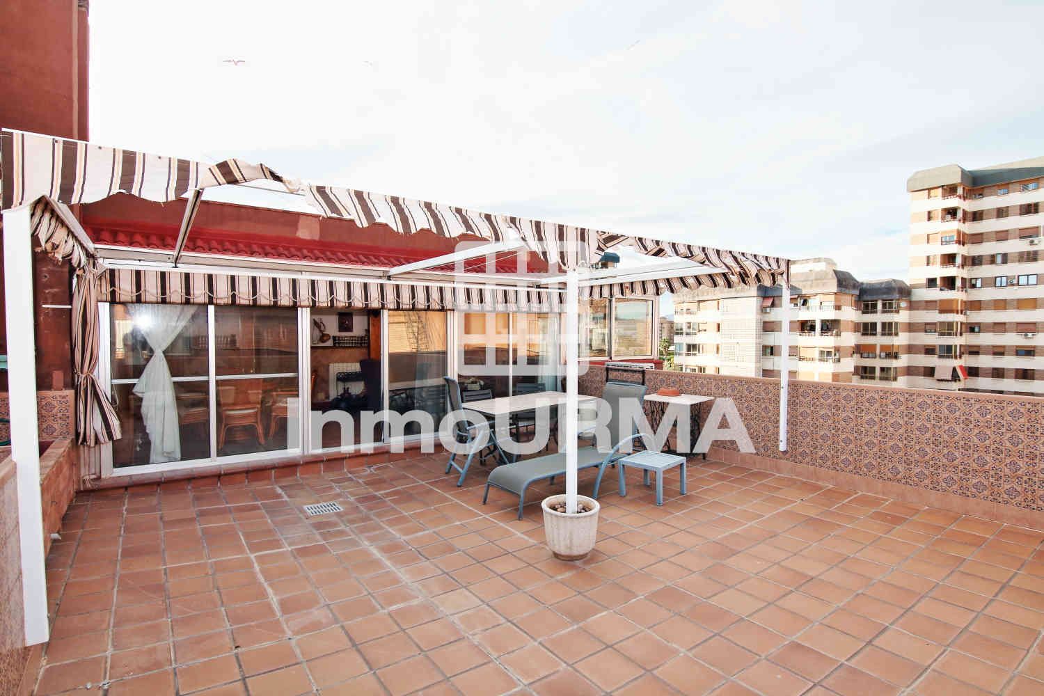 Terrace of Attic for sale in Alicante / Alacant  with Air Conditioner, Heating and Parquet flooring