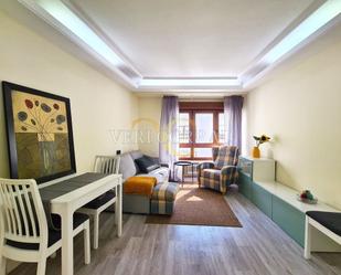 Living room of Flat for sale in Oviedo   with Heating, Storage room and Furnished