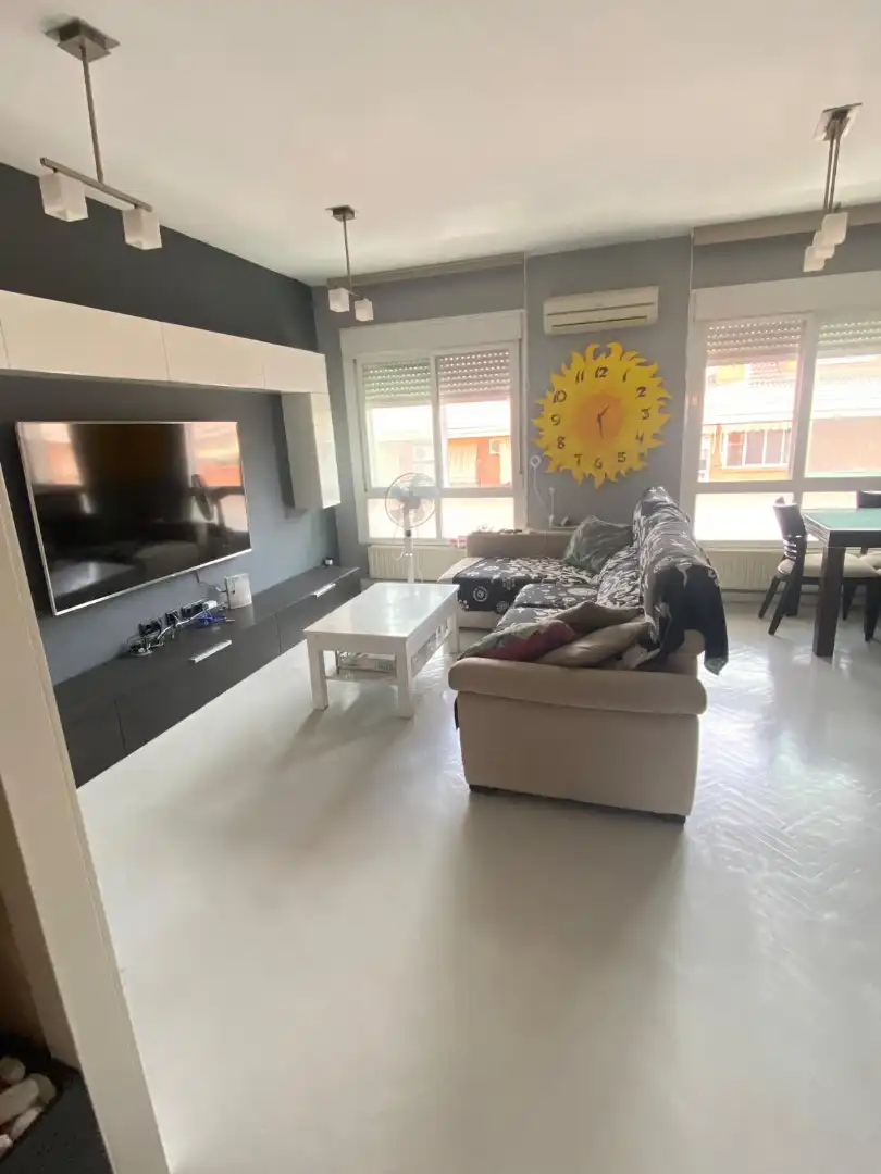 Sala de estar de Dúplex en venta en Fuenlabrada con Aire acondicionado, Calefacción y Trastero