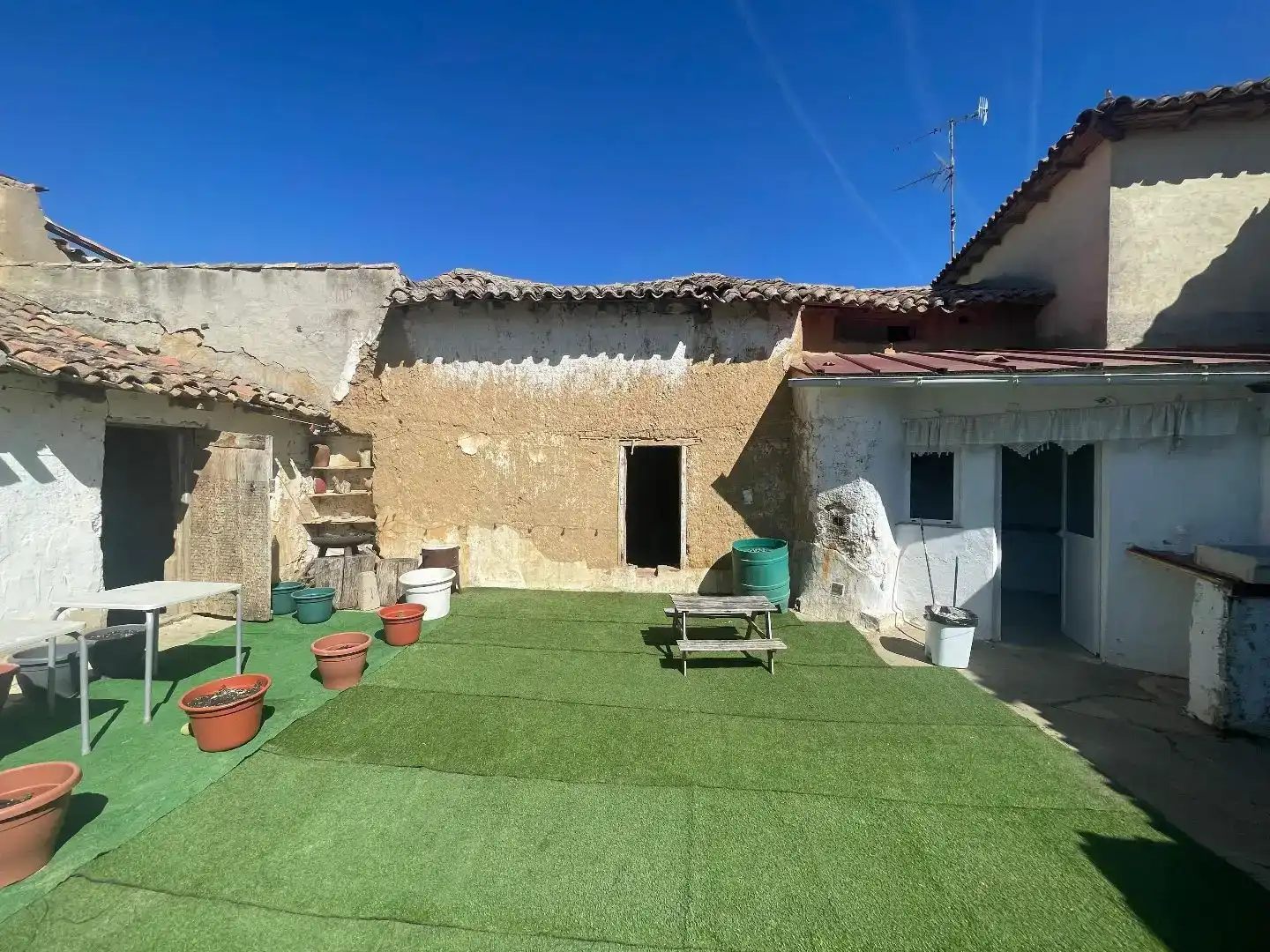 Terraza de Casa o chalet en venta en Villalba de la Loma, Valladolid
