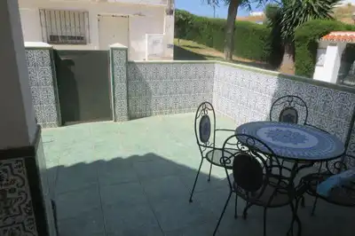 Terrassa de Casa adosada en venda en Mijas amb Terrassa, Piscina i Moblat