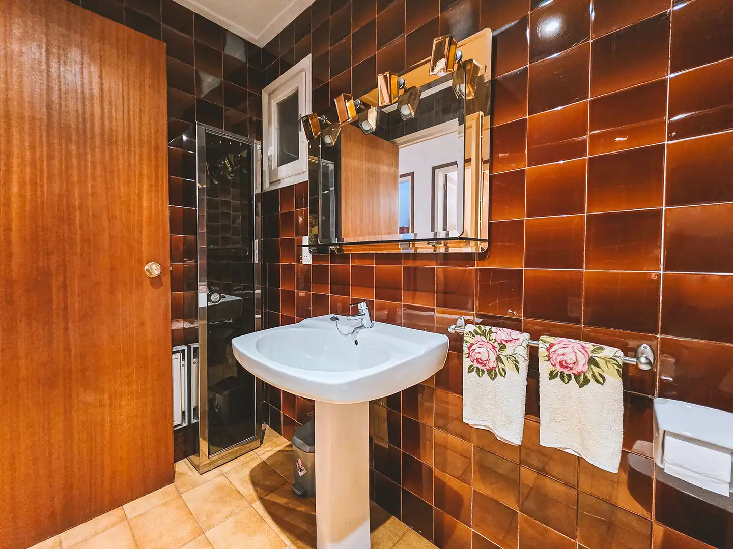 Baño de Piso de alquiler en Sant Pol de Mar con Aire acondicionado, Calefacción y Amueblado