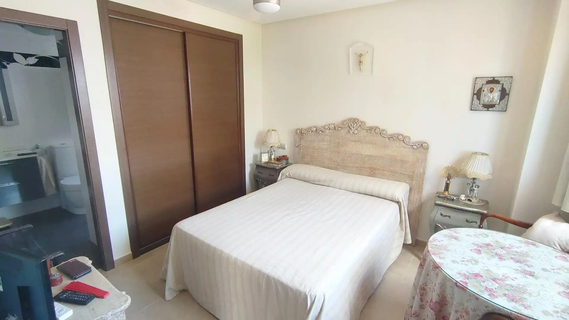Schlafzimmer von Erdgeschoss zum Verkauf in Pulpí mit Klimaanlage, Terrasse und Möbliert