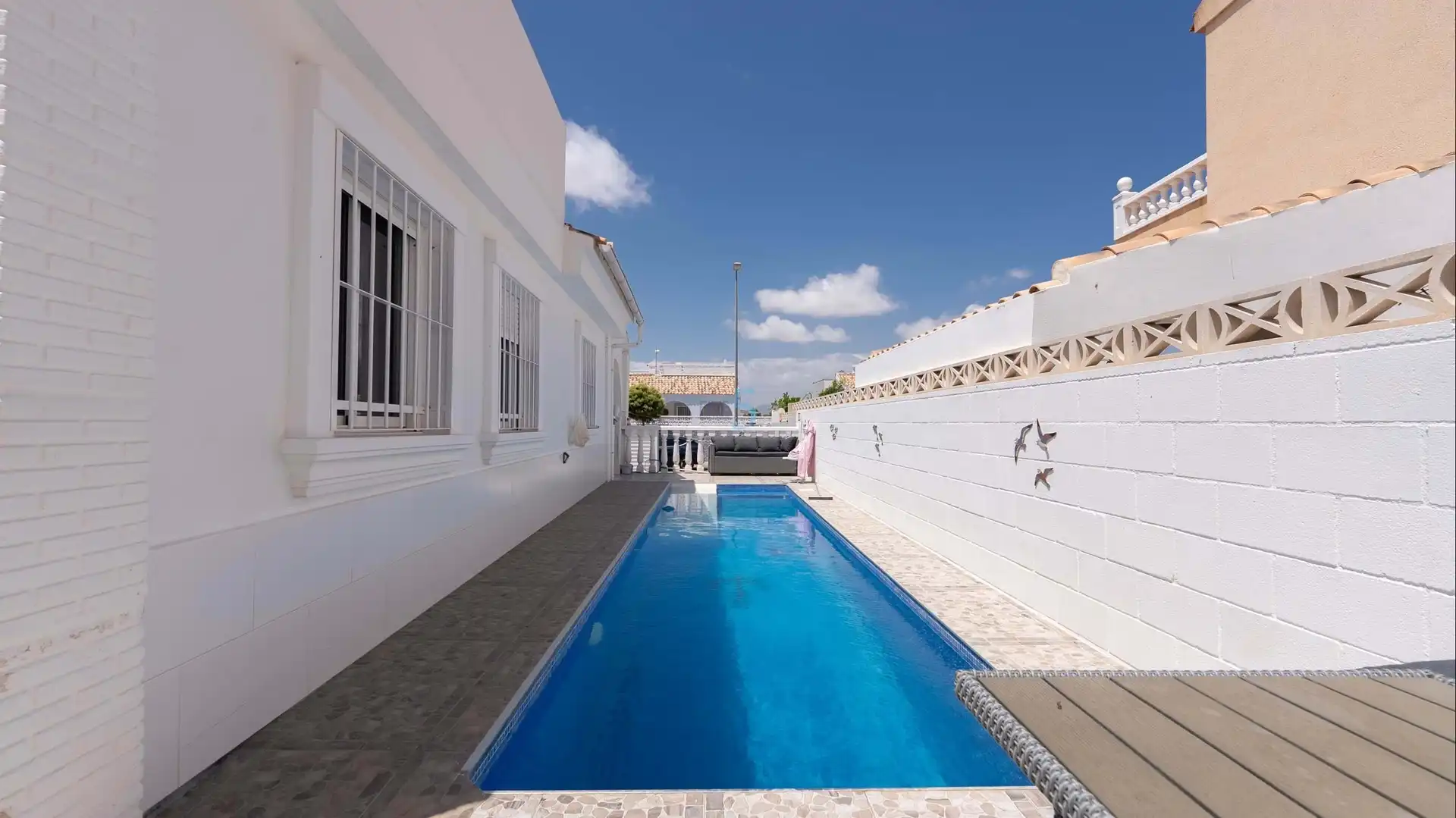Swimming pool of Houses for sale in Murcia  with Air Conditioner, Heating and Terrace