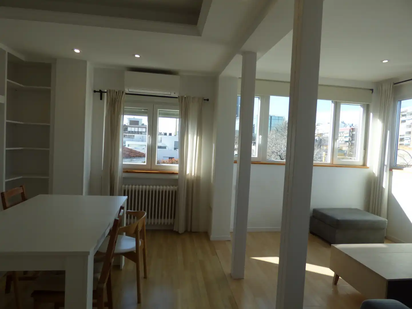 Sala de estar de Piso de alquiler en Madrid con Aire acondicionado, Calefacción y Terraza