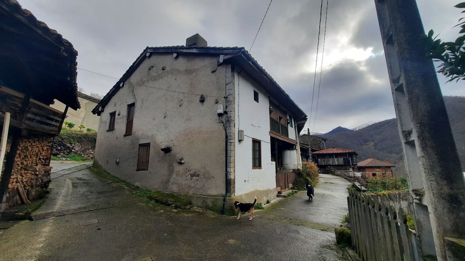 Vista exterior de Casa o xalet en venda en Caso amb Traster i Piscina
