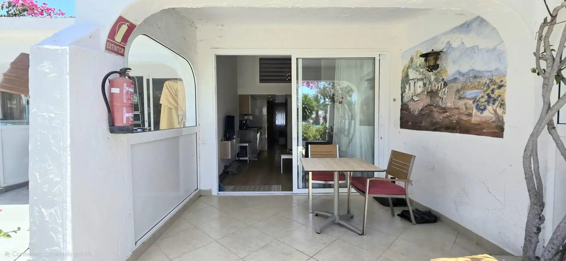 Balcony of Houses for rent in San Bartolomé de Tirajana  with Air Conditioner, Private garden and Terrace