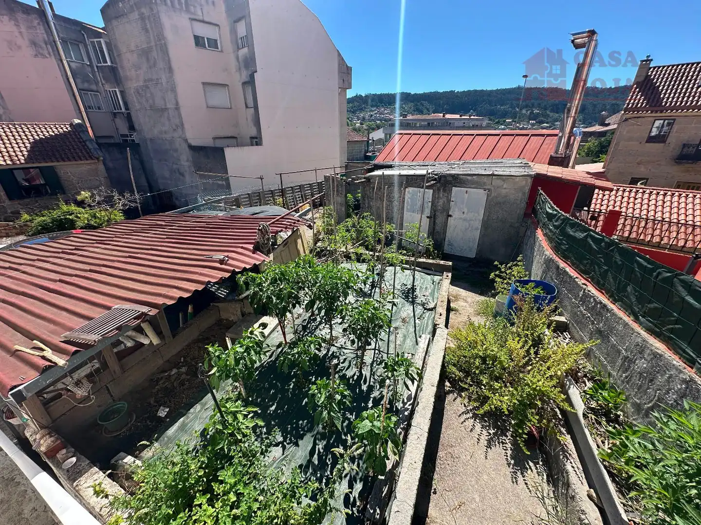 Garden of Detached homes for sale in Cangas   with Heating and Furnished