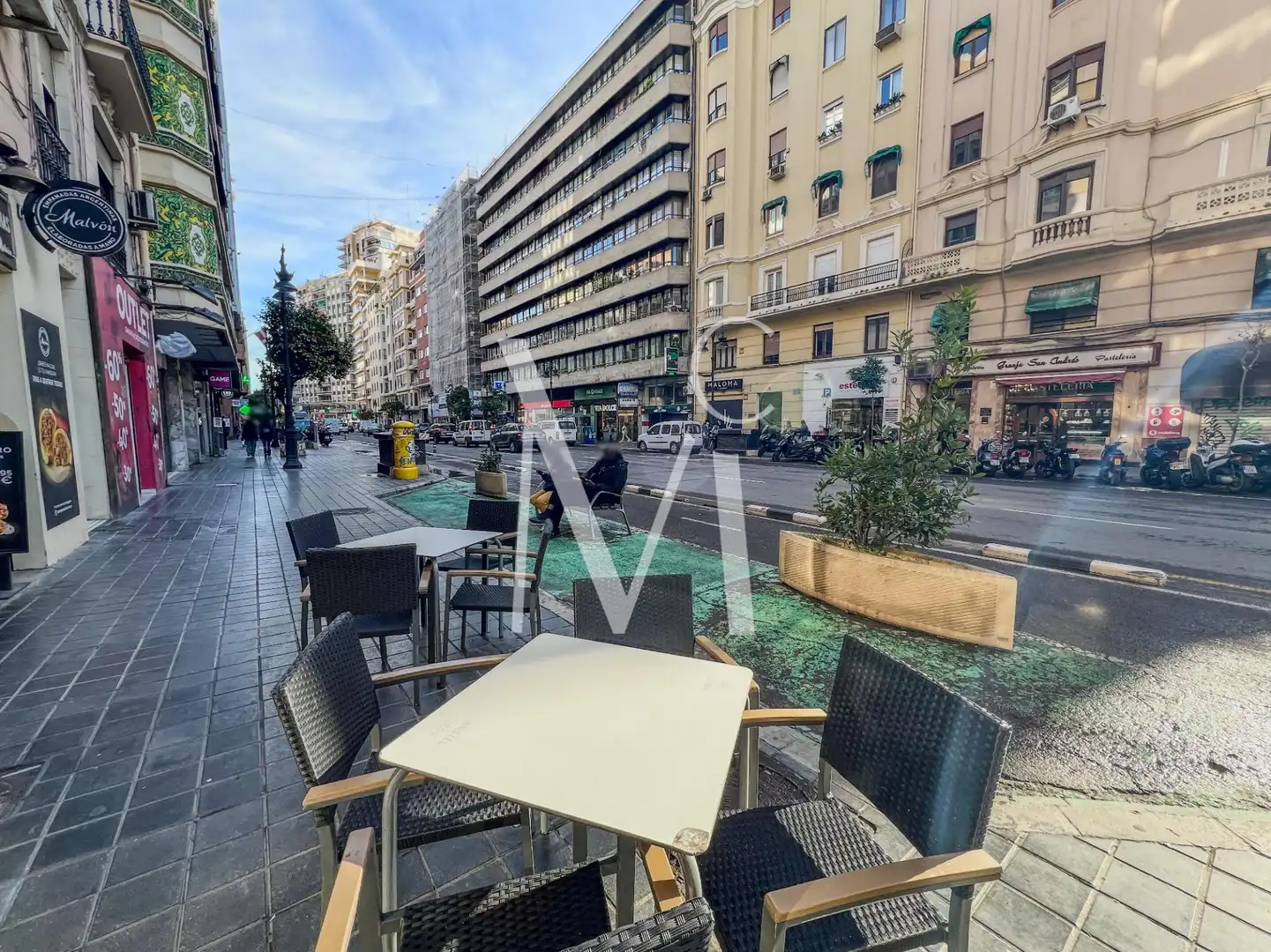 Terraza de Local de alquiler en Extramurs