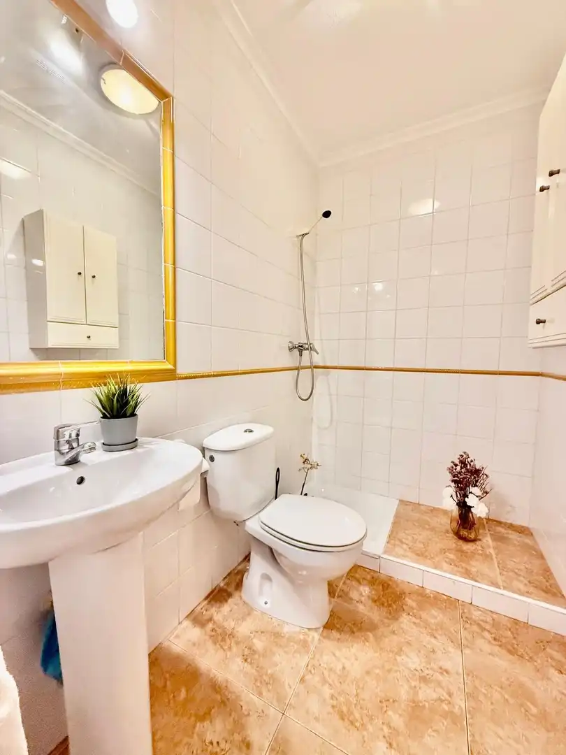 Baño de Casa adosada en venta en Pilar de la Horadada con Aire acondicionado, Calefacción y Jardín privado