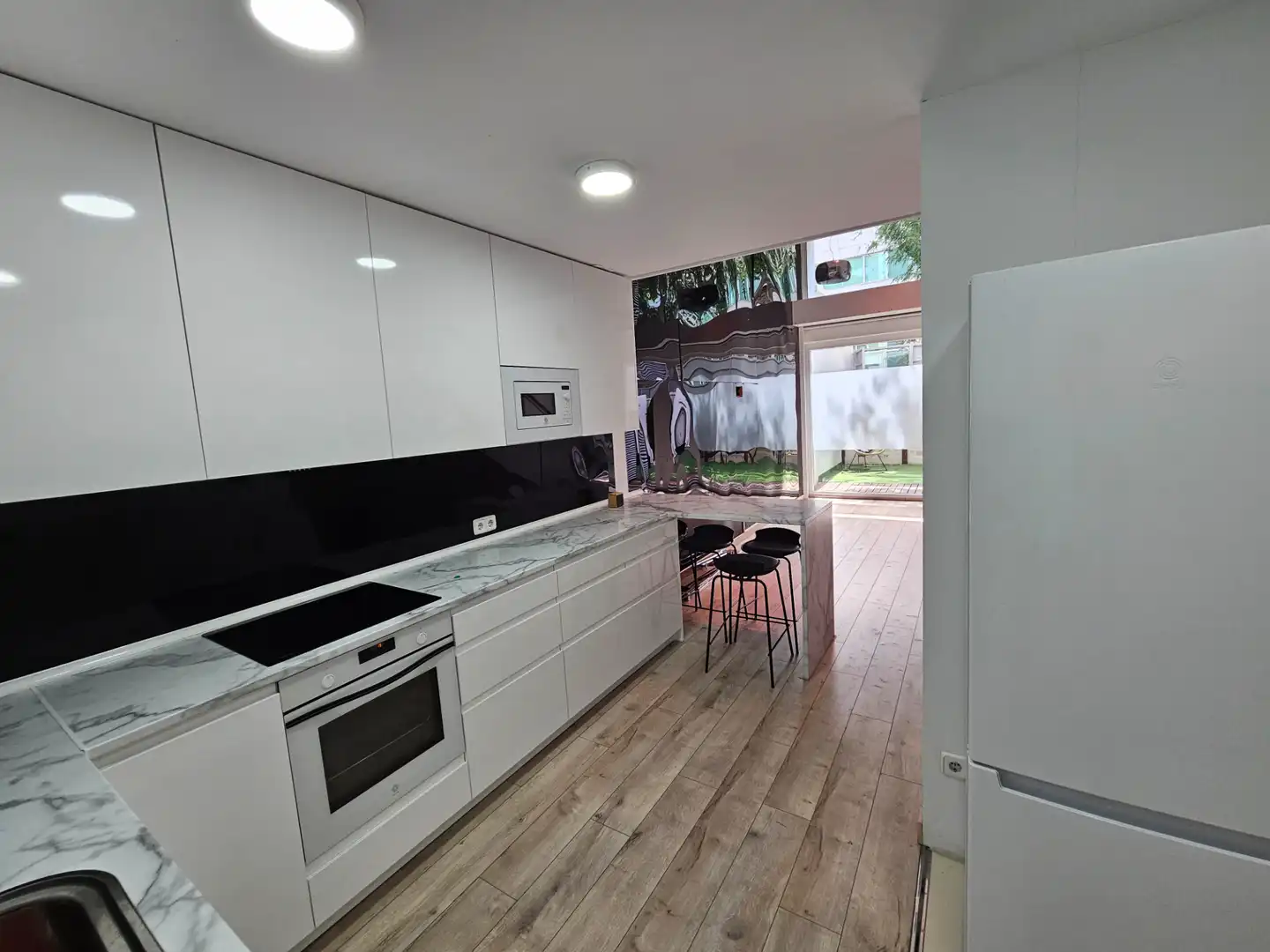 Cuina de Loft en venda en Madrid amb Aire condicionat, Calefacció i Jardí privat