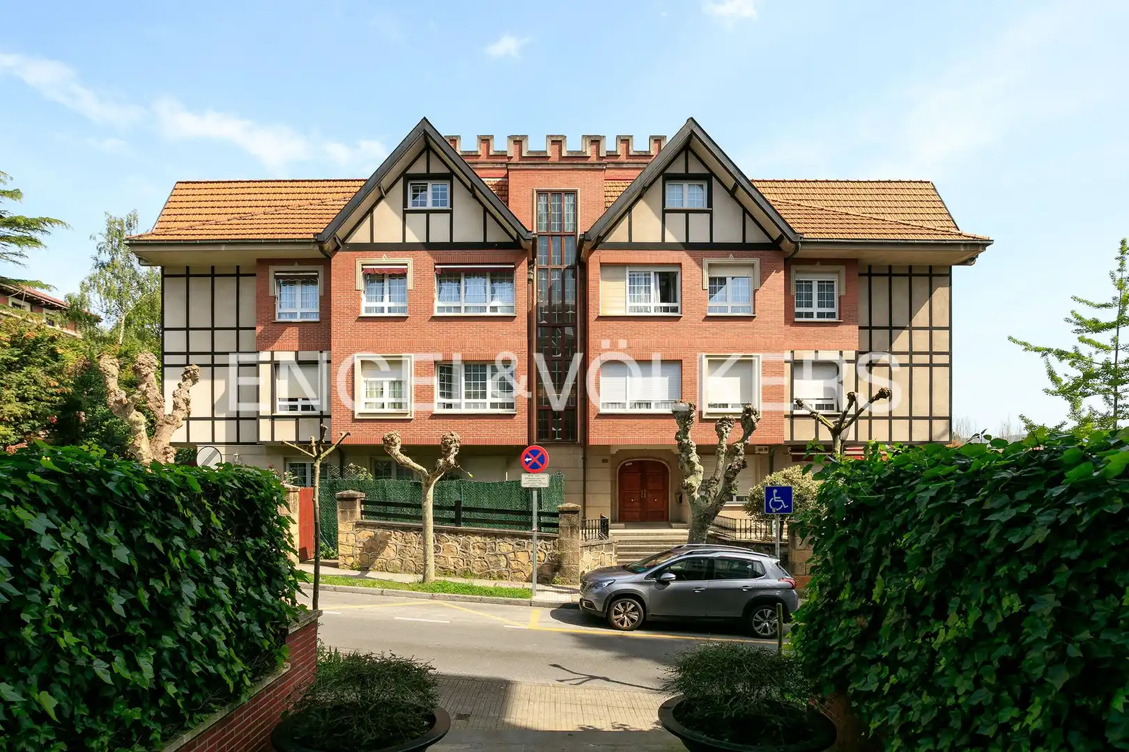 Exterior view of Flat for sale in Getxo   with Heating, Private garden and Parquet flooring