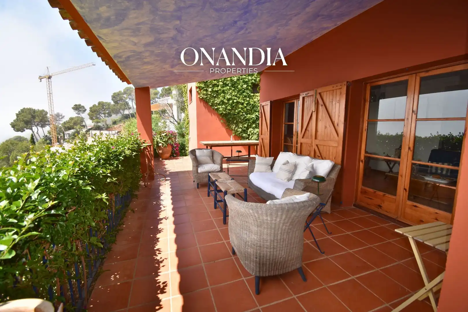Terrace of Houses for rent in Begur  with Private garden and Swimming Pool