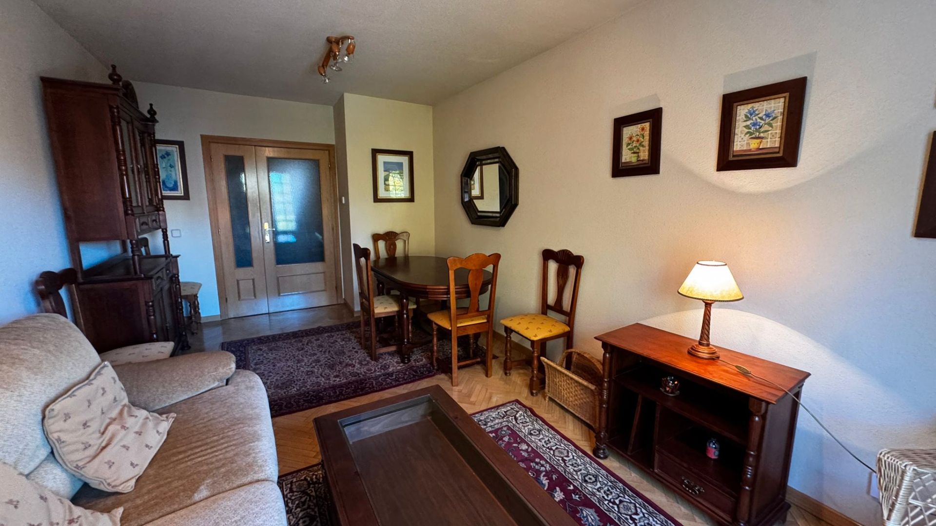 Living room of Flat to rent in Móstoles  with Furnished