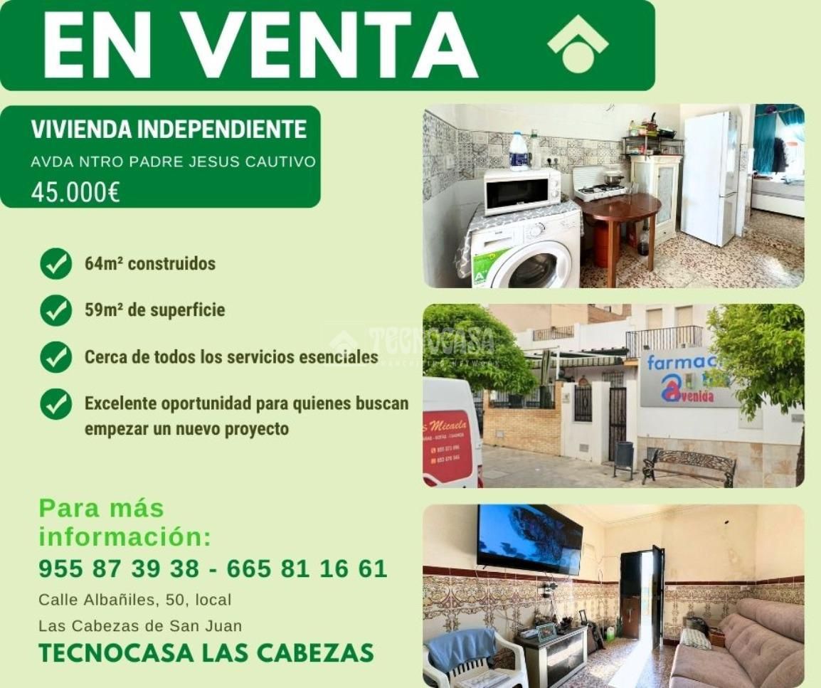 Casa o chalet en venta en Las Cabezas de San Juan