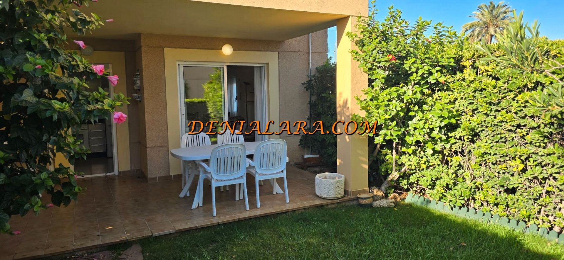 Garden of Apartment for sale in Dénia  with Air Conditioner, Private garden and Terrace