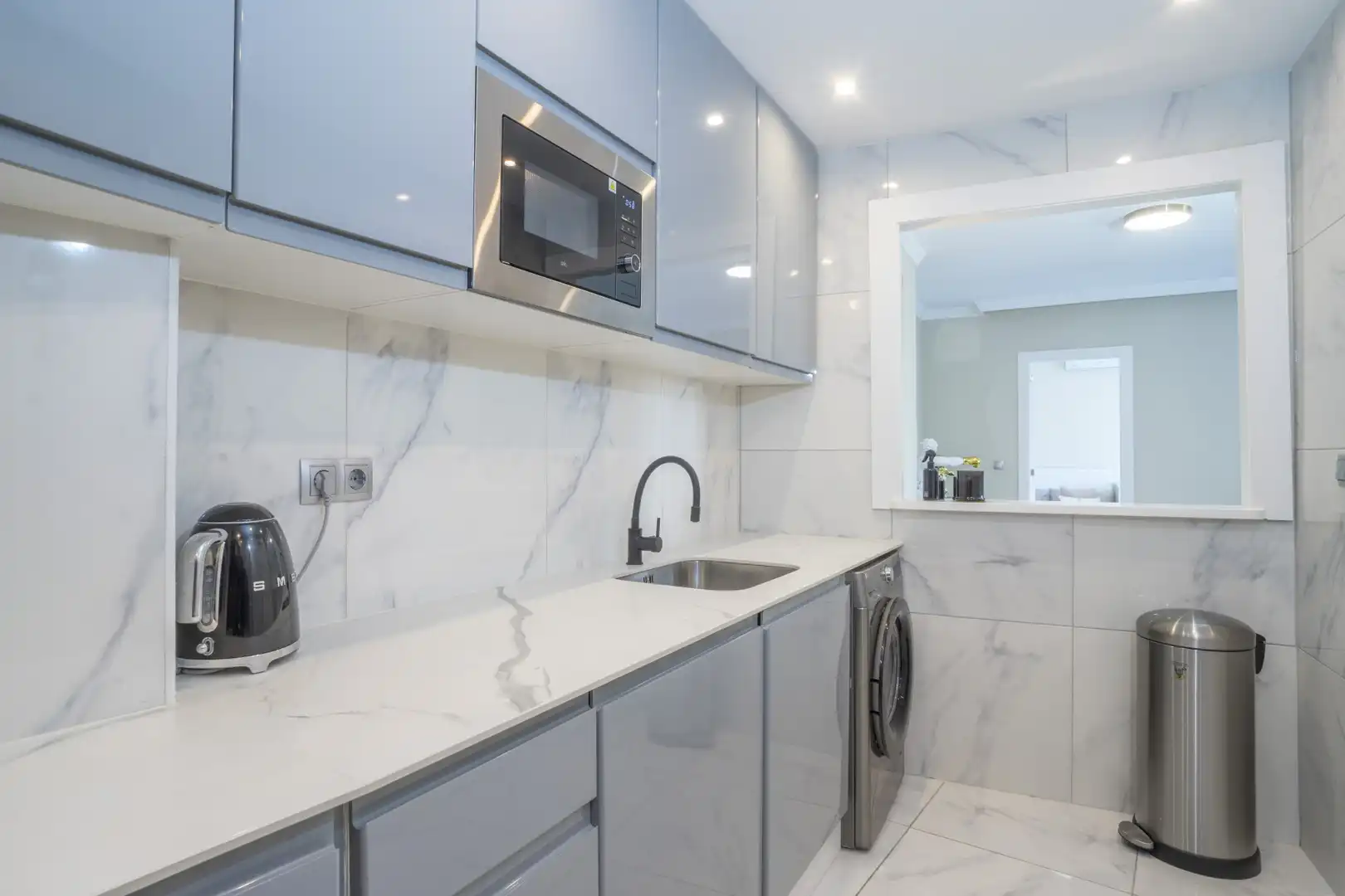 Cocina de Planta baja en venta en Marbella con Aire acondicionado, Terraza y Piscina