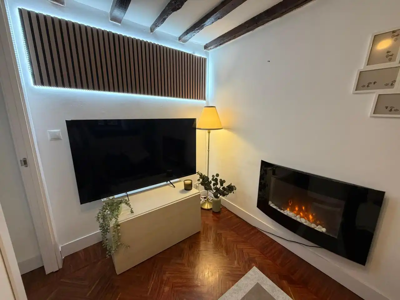 Wohnzimmer von Wohnung zur untervermieten in Laredo mit Heizung und Möbliert
