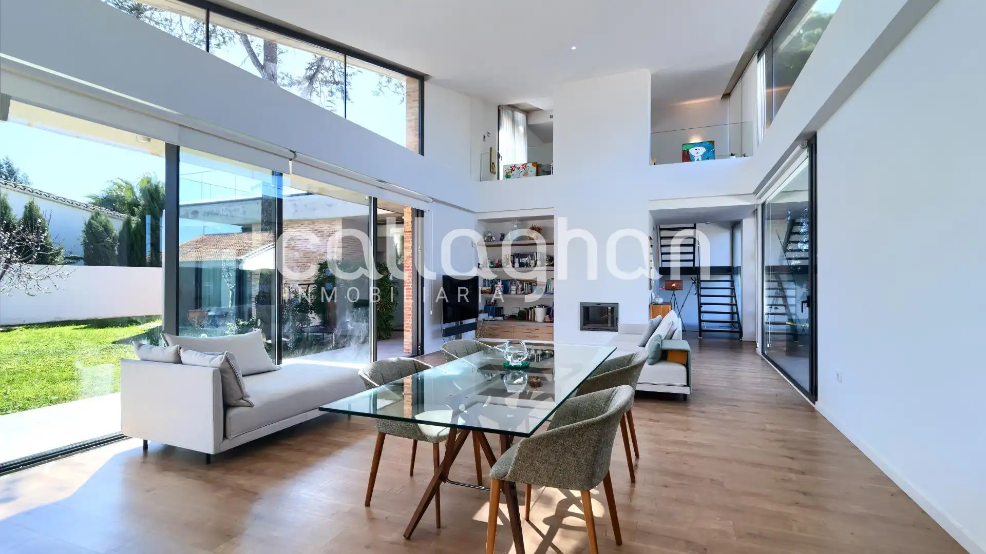 Living room of Houses for sale in L'Eliana  with Air Conditioner, Heating and Private garden