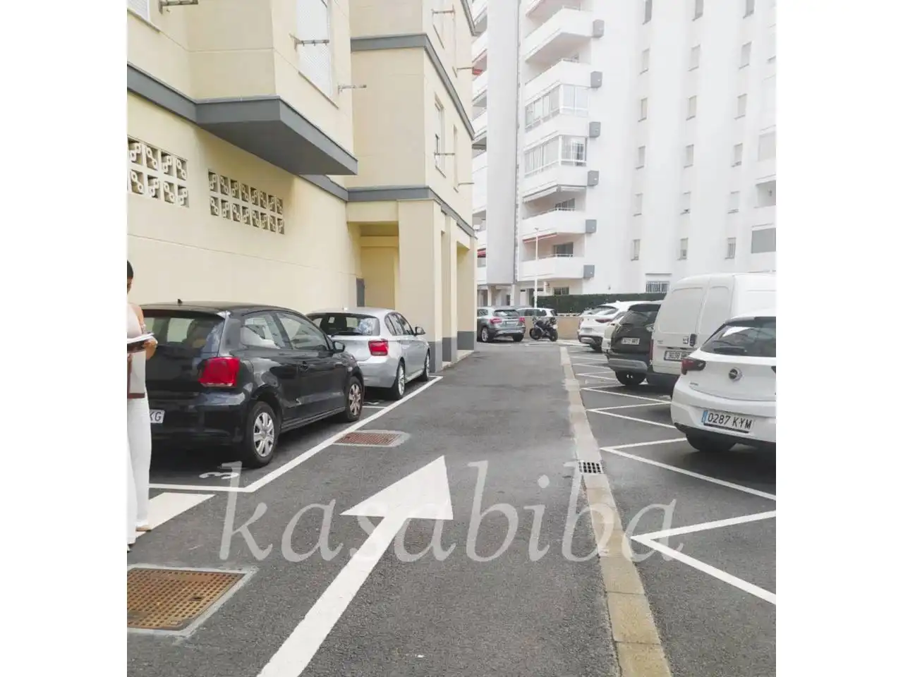 Parking of Flat for sale in Sueca  with Air Conditioner, Terrace and Community pool