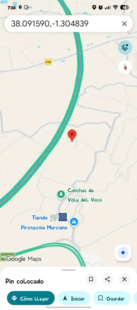 Aparcament de Finca rústica en venda en Cieza