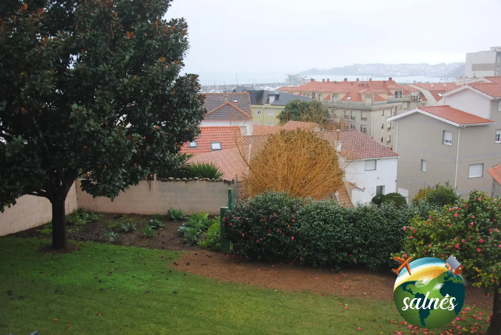 Garden of Houses for rent in Sanxenxo  with Private garden, Terrace and Furnished