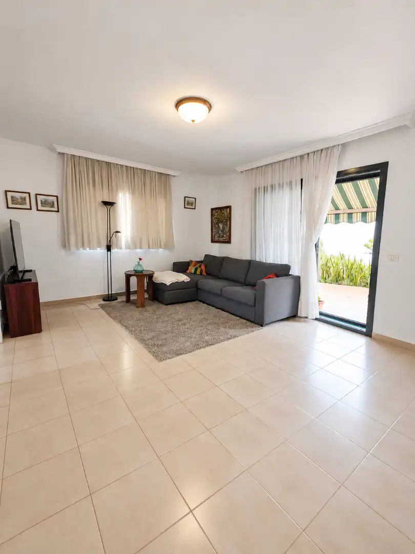 Sala de estar de Casa o chalet de alquiler en Puerto de la Cruz con Jardín privado, Terraza y Amueblado