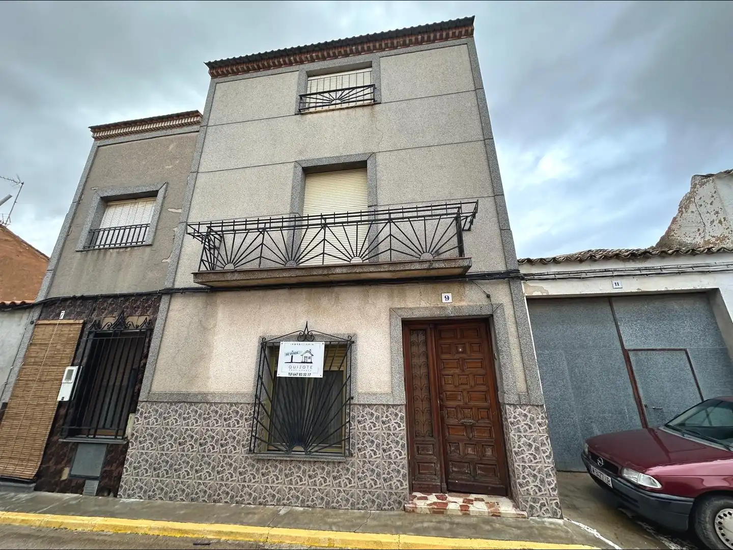 Exterior view of Detached homes for sale in Miguel Esteban  with Air Conditioner, Heating and Furnished