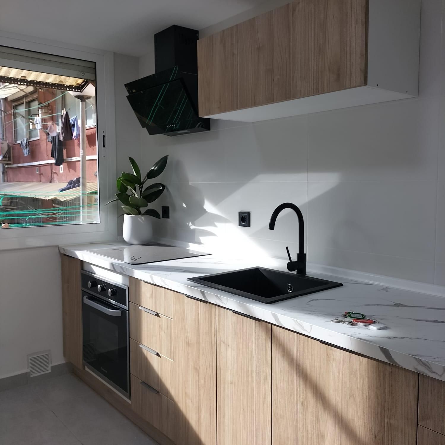 Cuina de Planta baixa en venda en Granollers amb Parquet