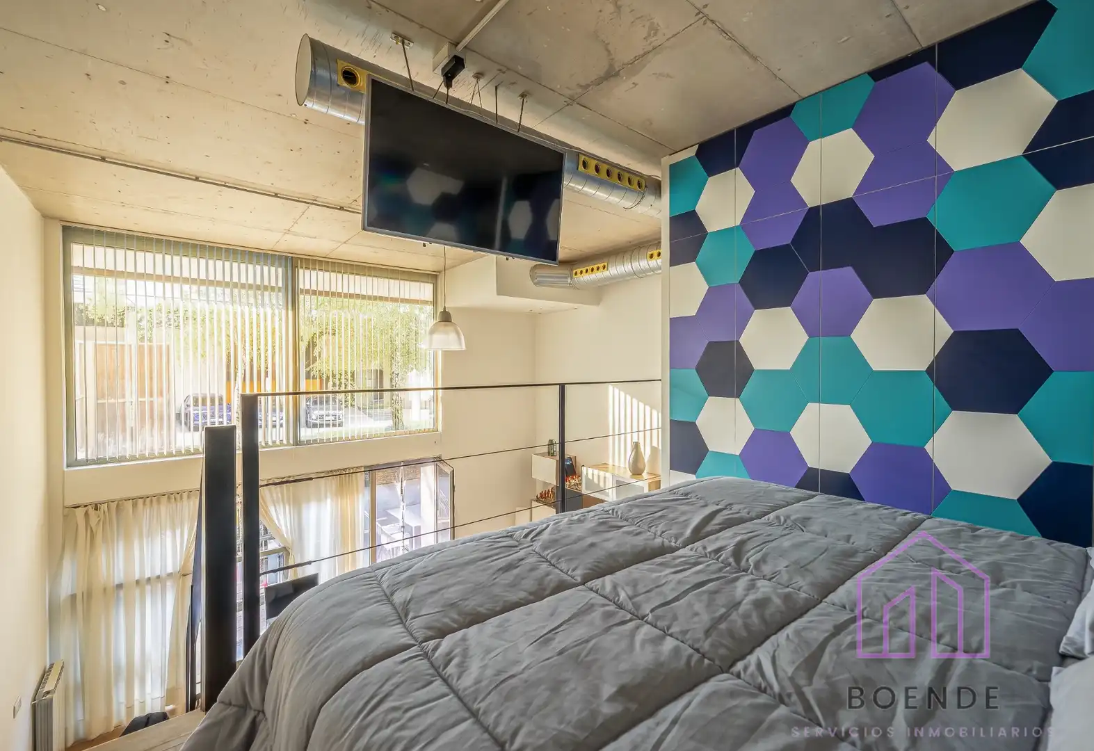 Schlafzimmer von Loft zum Verkauf in Camarma de Esteruelas mit Klimaanlage, Heizung und Terrasse