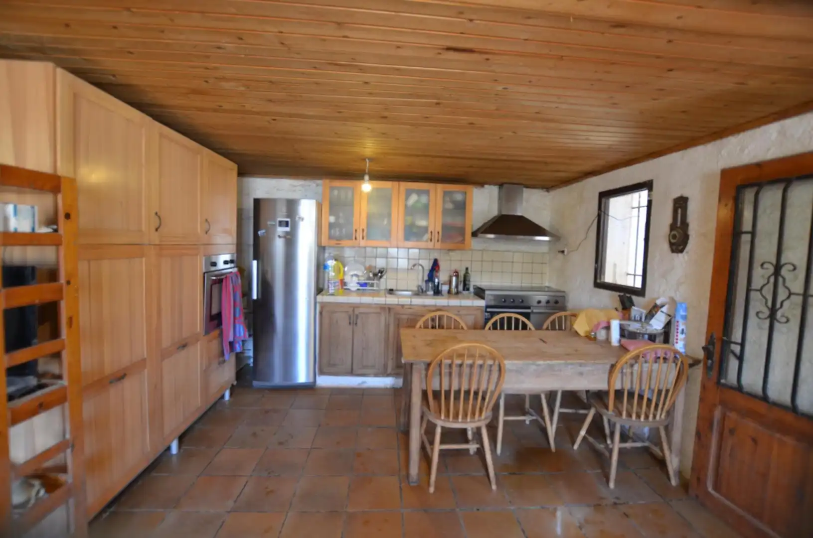 Cocina de Finca rústica en venta en Tivissa con Jardín privado, Terraza y Trastero