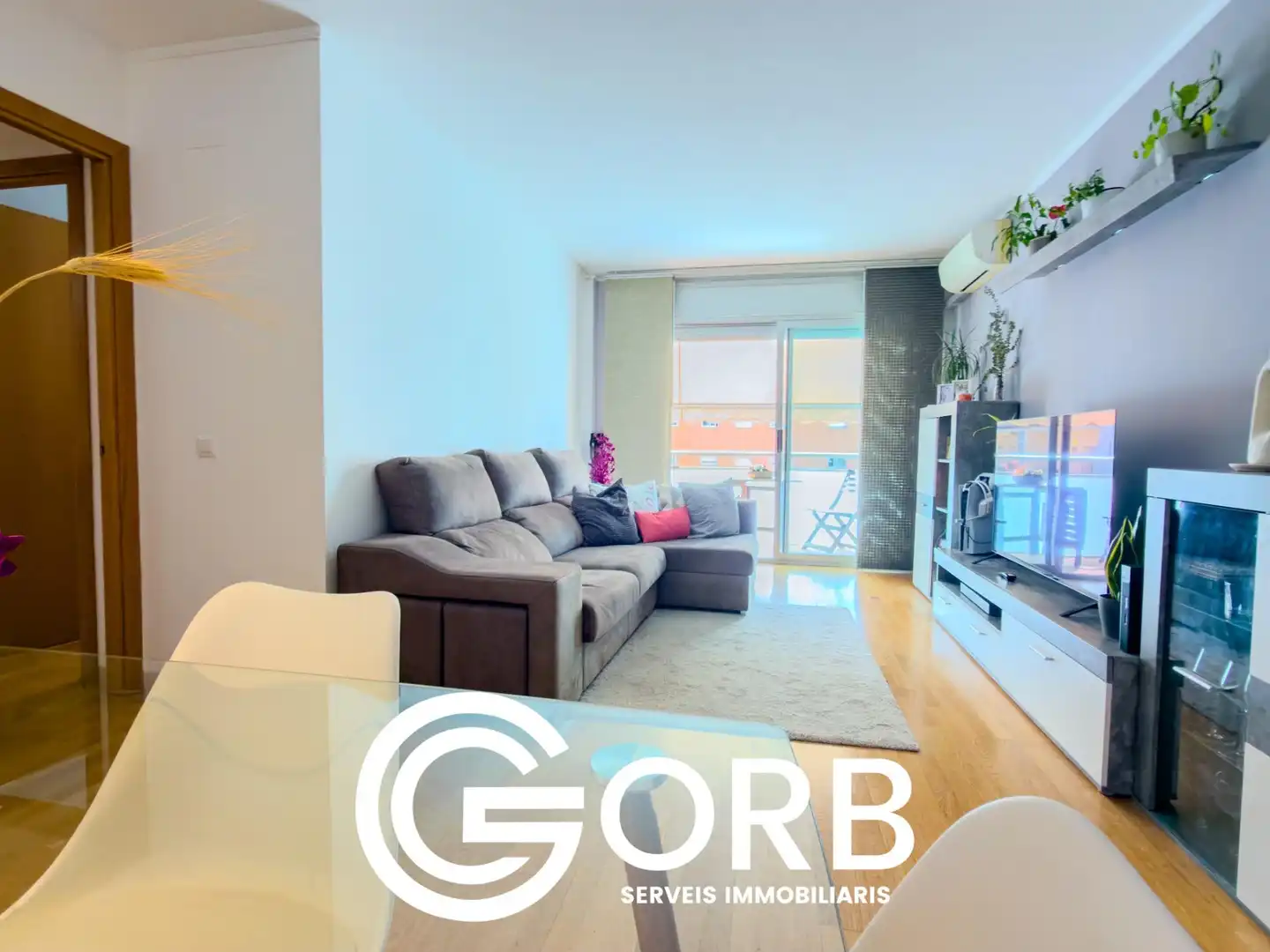 Living room of Flat for sale in Mataró  with Air Conditioner, Heating and Private garden
