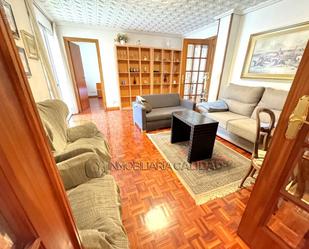 Living room of Flat to rent in Burgos Capital  with Heating, Terrace and Furnished