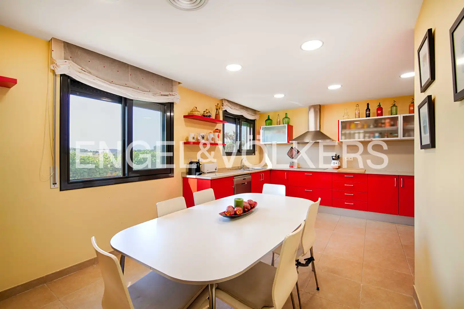 Kitchen of Houses for sale in Pedret i Marzà  with Private garden, Terrace and Swimming Pool