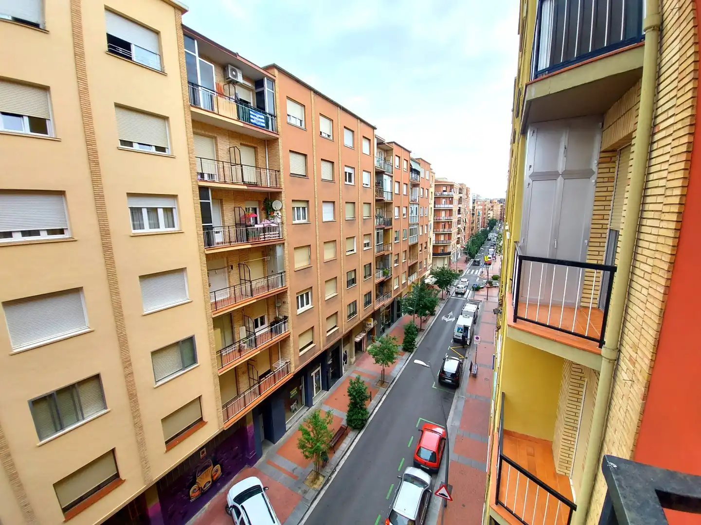 Exterior view of Flat for sale in  Logroño  with Heating and Balcony