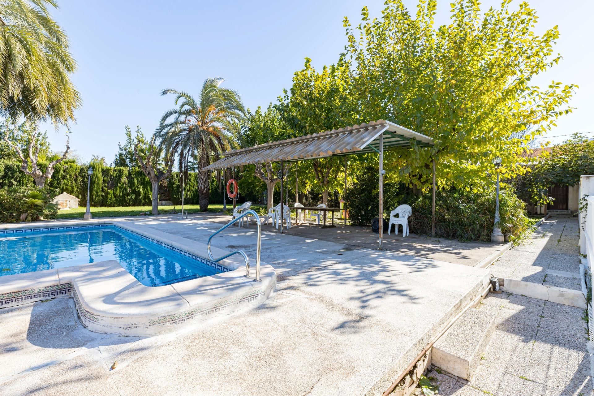 Swimming pool of Duplex for sale in  Murcia Capital  with Air Conditioner, Private garden and Balcony