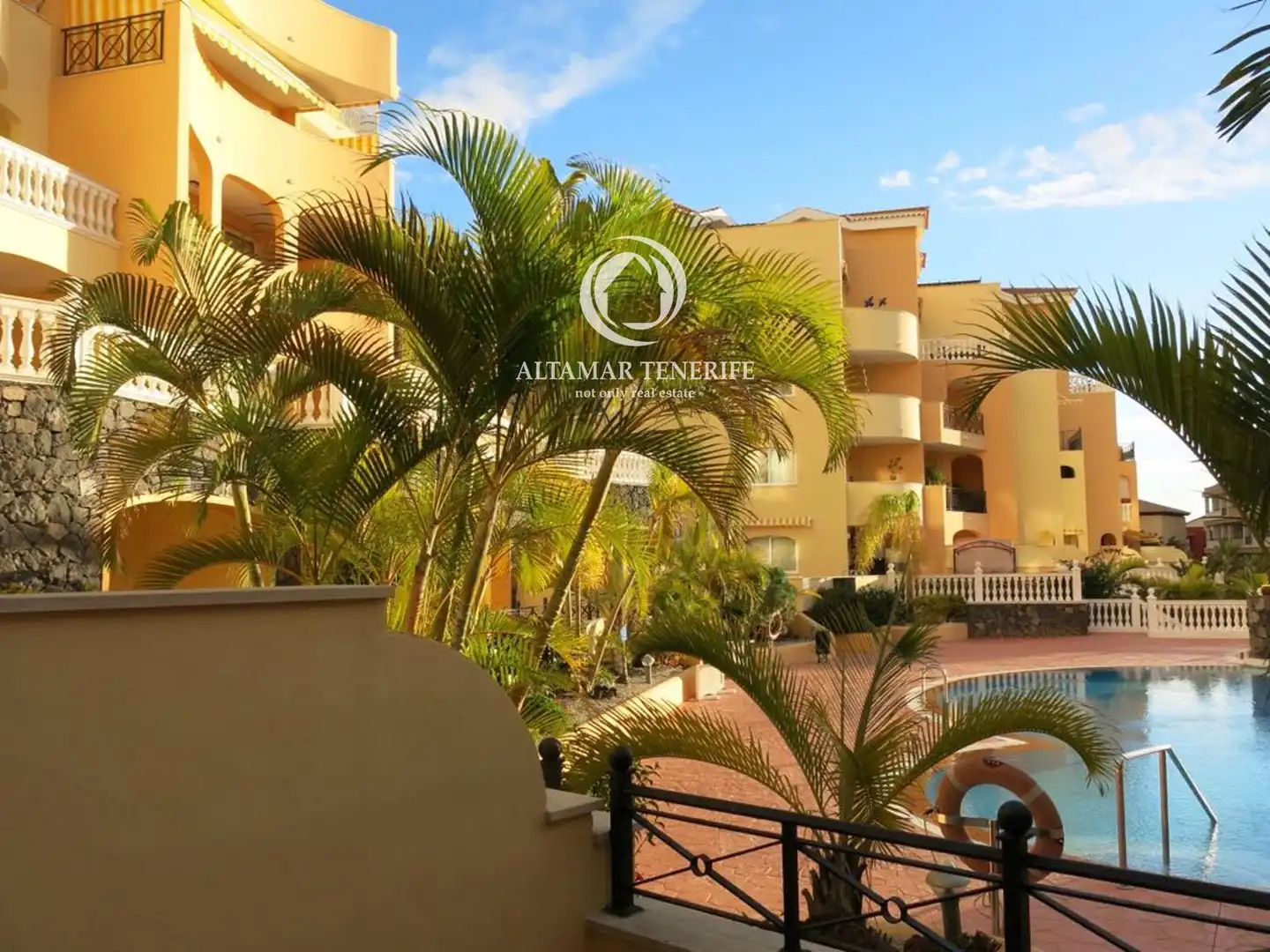 Terraza de Apartamento de alquiler en Arona con Terraza, Piscina y Amueblado