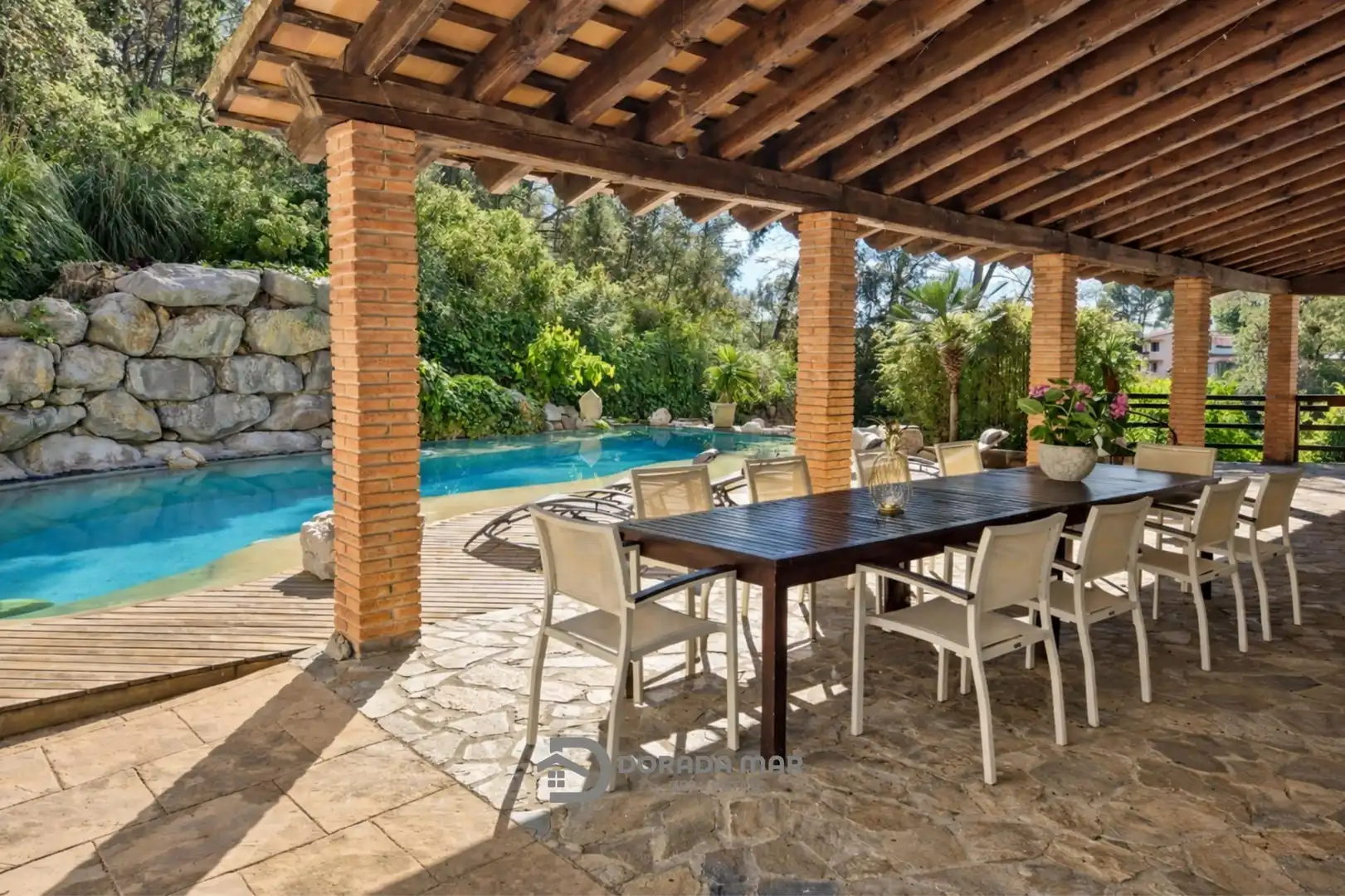Terraza de Casa o chalet en venta en Olivella con Calefacción y Jardín privado