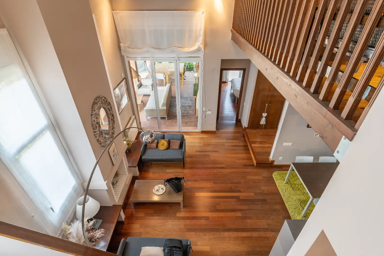 Wohnzimmer von Haus oder Chalet zum Verkauf in Reus mit Privatgarten, Parkett und Schwimmbad