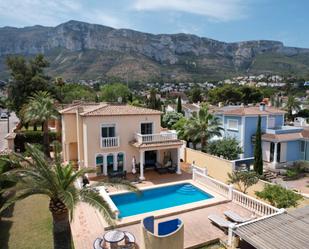 Vista exterior de Finca rústica en venda en Dénia amb Aire condicionat, Calefacció i Jardí privat