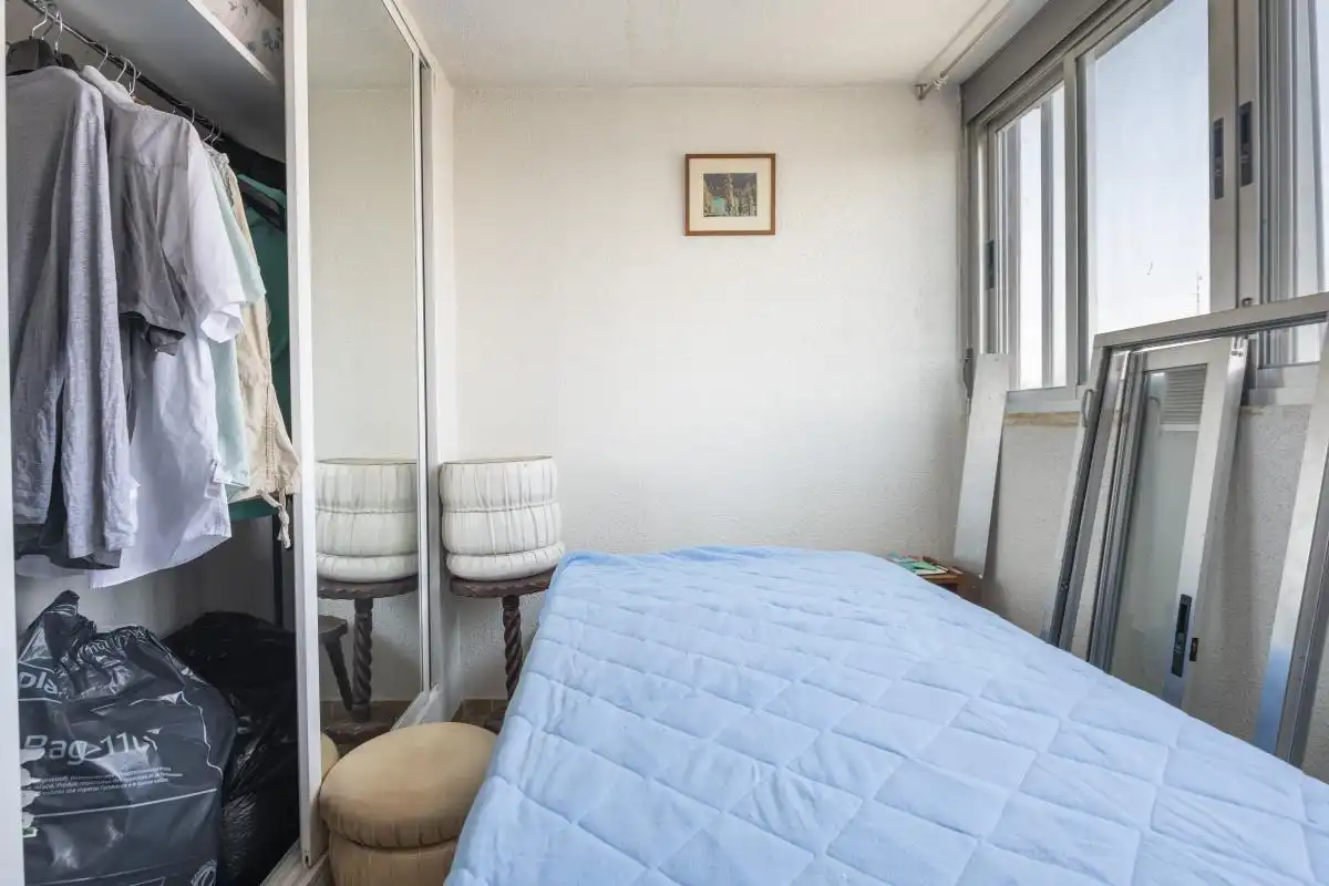 Schlafzimmer von Dachboden zum Verkauf in Madrid mit Klimaanlage, Heizung und Terrasse