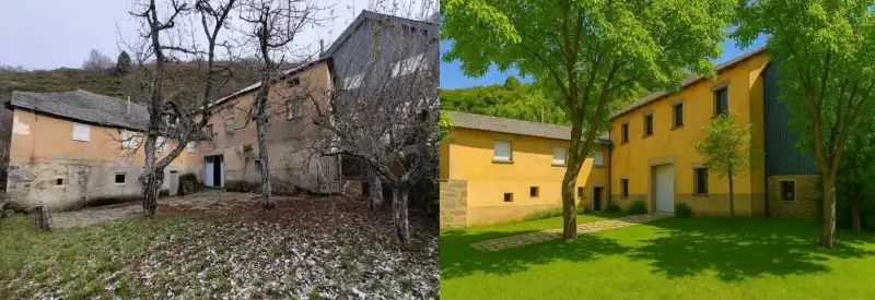 Jardín de Casa o chalet en venta en Villablino con Calefacción