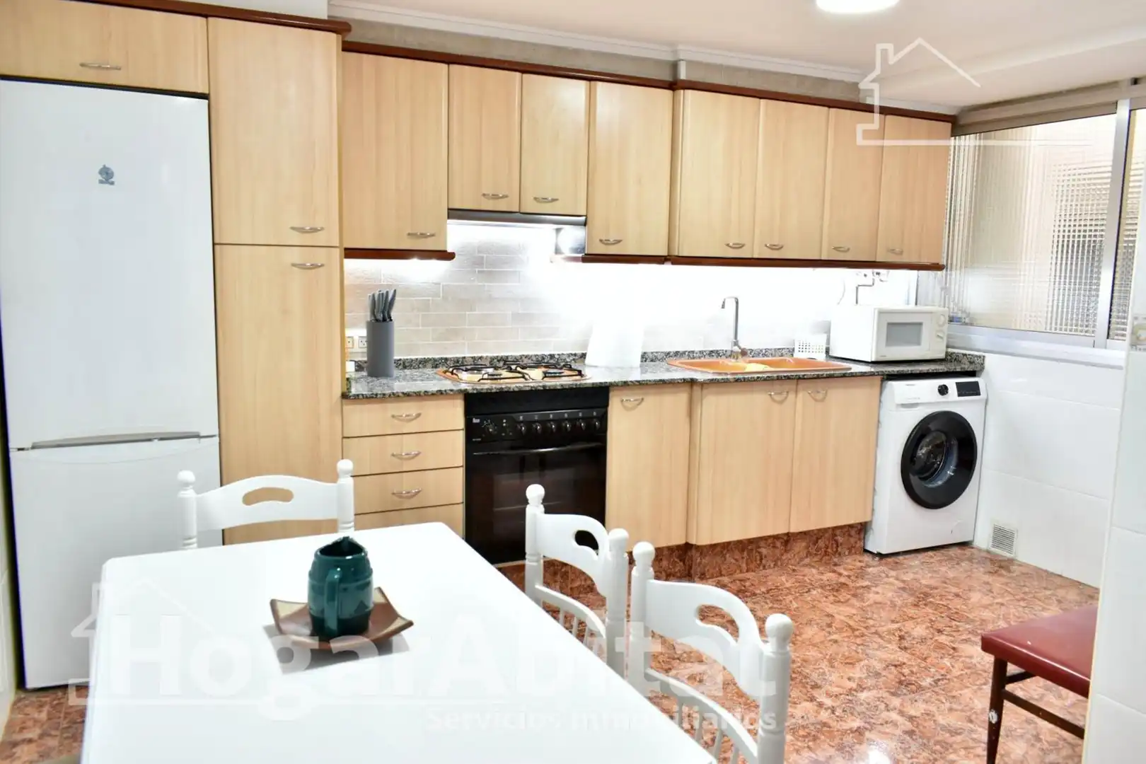Kitchen of Flat for sale in Sagunto / Sagunt  with Balcony