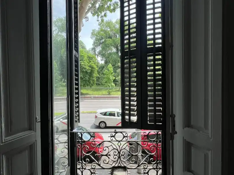 Terraza de Oficina de alquiler en Madrid con Aire acondicionado, Calefacción y Amueblado