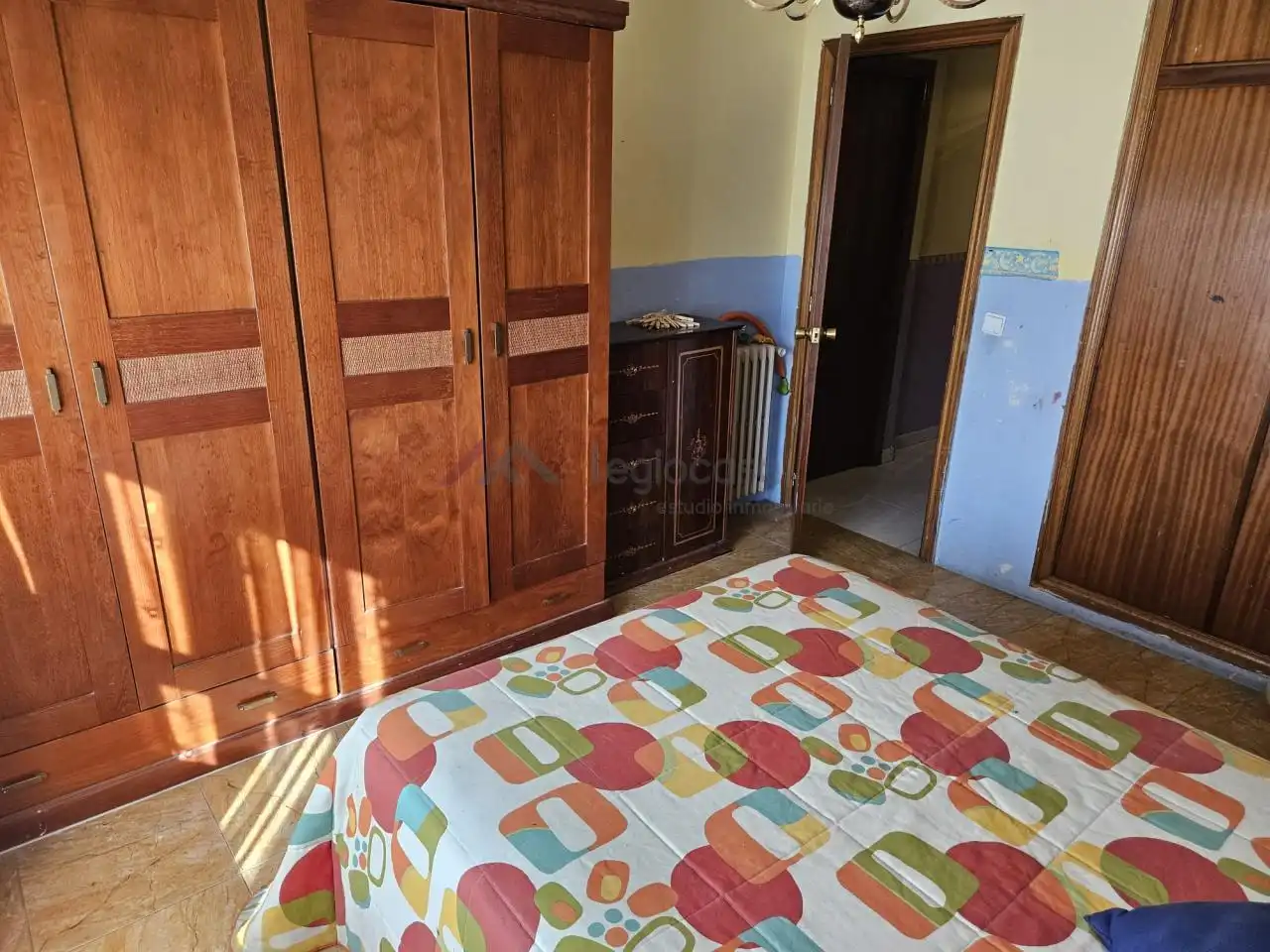 Schlafzimmer von Wohnung zum Verkauf in San Andrés del Rabanedo mit Heizung und Terrasse