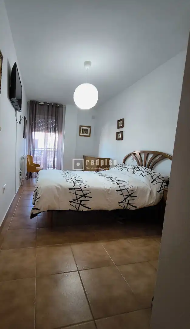 Schlafzimmer von Wohnung zur Miete in Calera y Chozas mit Heizung, Terrasse und Abstellraum
