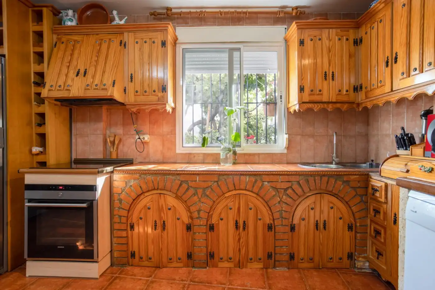 Cocina de Casa o chalet en venta en Dúdar con Aire acondicionado, Calefacción y Jardín privado