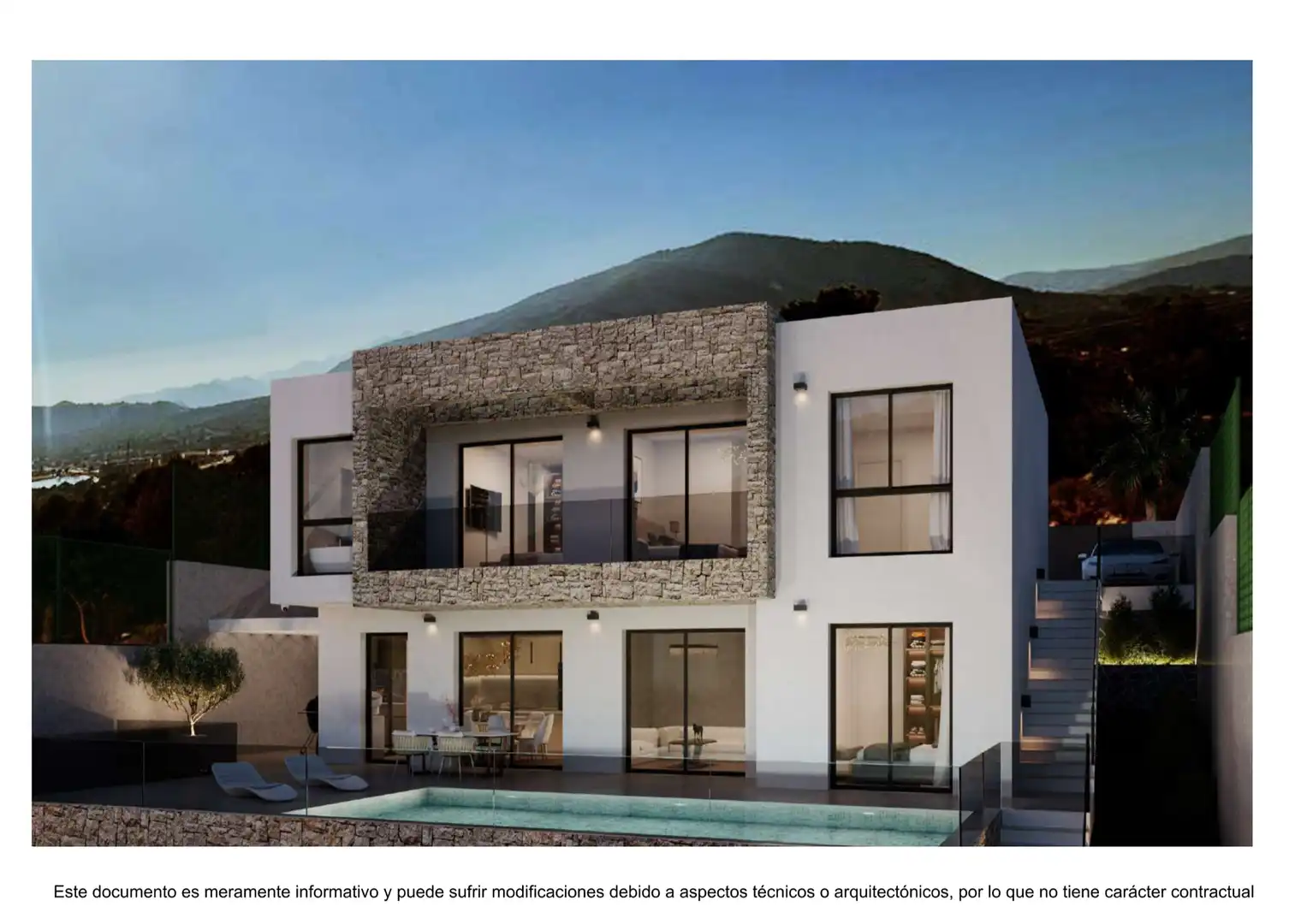 Vista exterior de Casa o chalet en venta en Finestrat con Aire acondicionado, Calefacción y Jardín privado